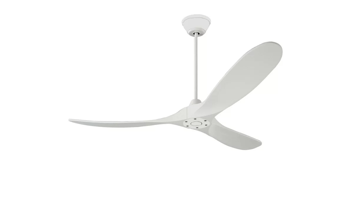 Milano SLIDER Junior White with White ( solid timber) blade fan -No Light