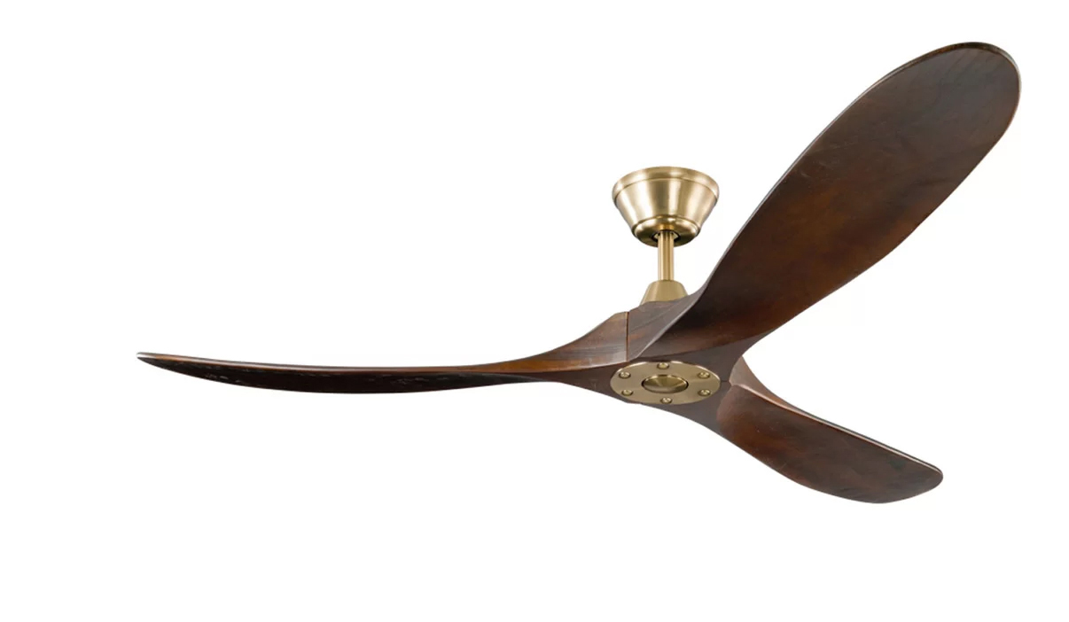 Milano SLIDER Junior Burnished Brass with Walnut Blade (NO LIGHT)