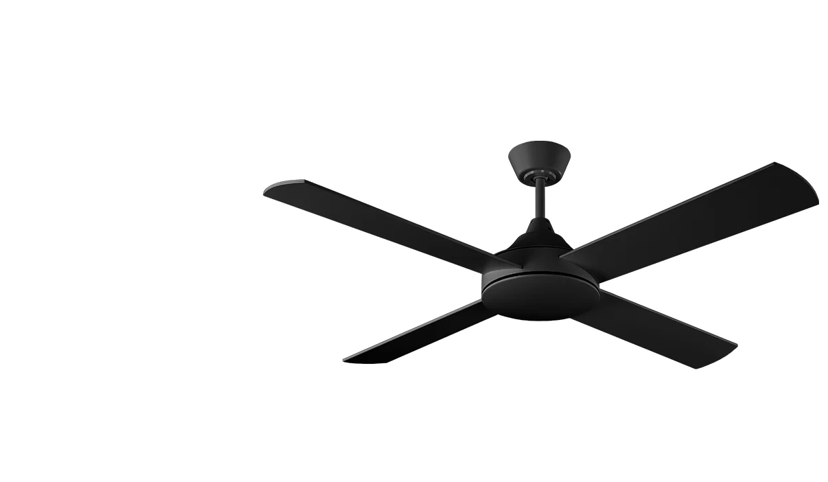 Milano Elite DC Black (No Light)