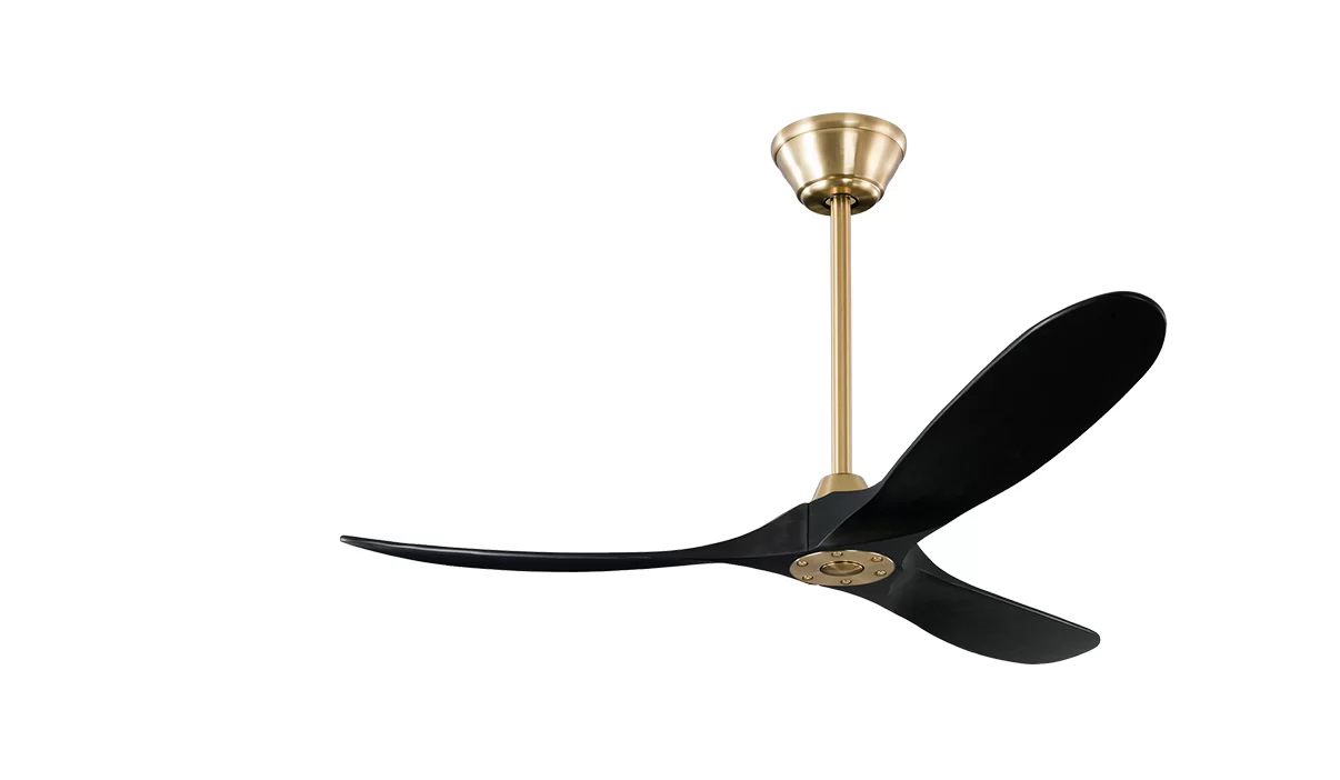 Milano SLIDER Junior Burnished Brass with Black Blade (NO LIGHT)