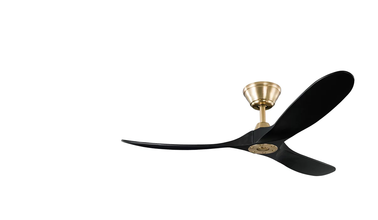Milano SLIDER Junior Burnished Brass with Black Blade (NO LIGHT)